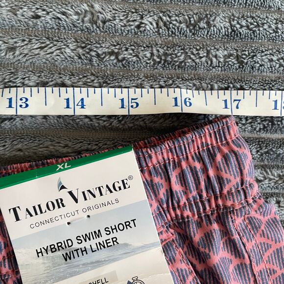 Tailor Vintage Hybrid Swim Shorts Mens XL Connecticut Originals NWT Lined - Picture 8 of 9